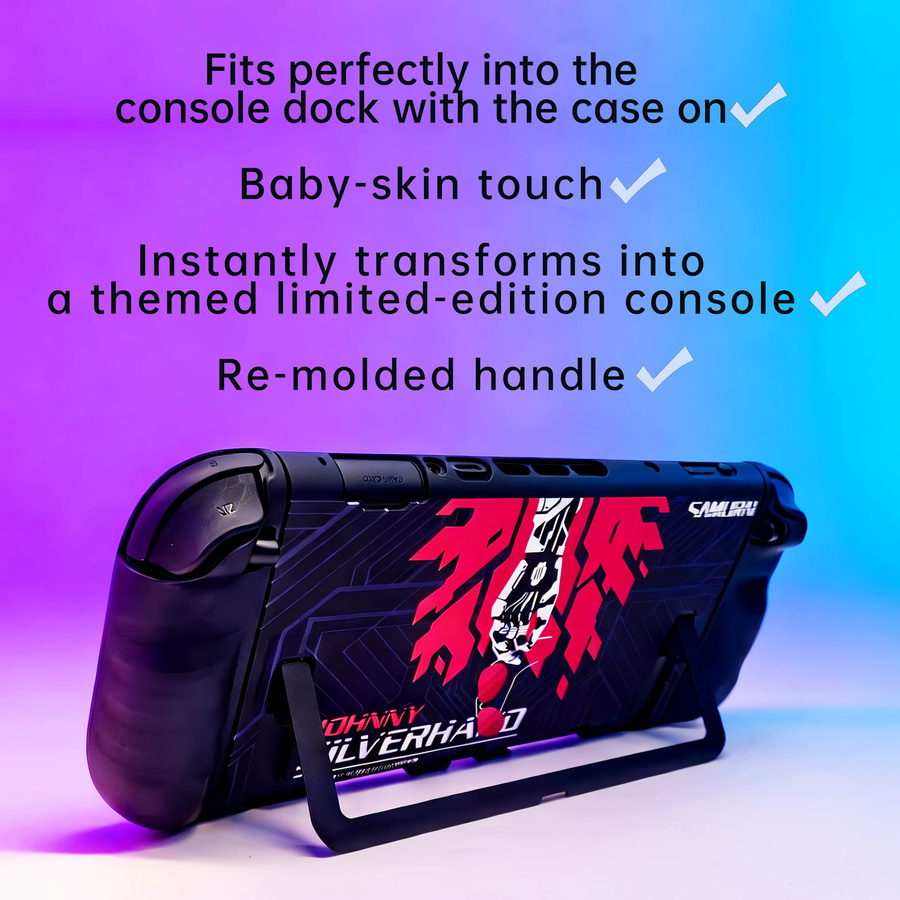 GSF Cyberpunk Schutzhülle für Switch 2, Zweiteiliges Split-Shell-Design Gaming-Cover - Bild 2