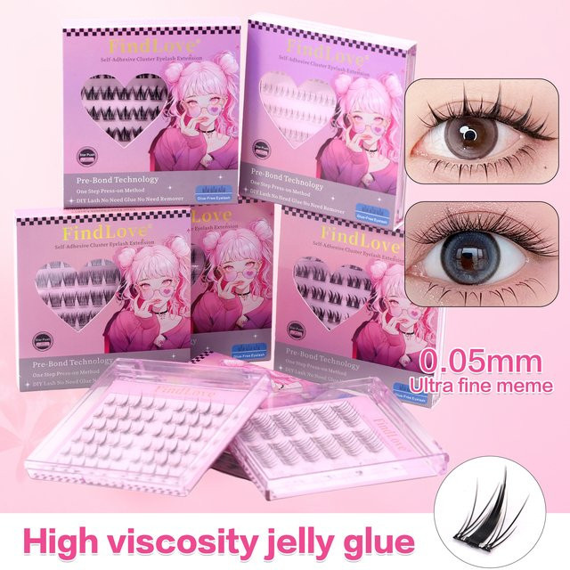 Findlove Mascara, natürlich aussehend, Unisex - Bild 1