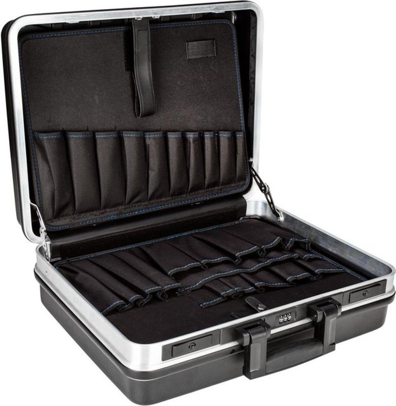 Gedore WK 1041 L Volumen-Werkzeugkoffer leer aus Aluminium in Schwarz - Bild 2