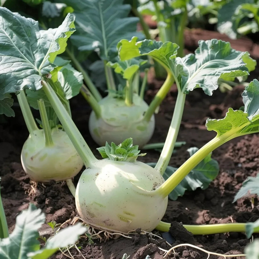 300 Kohlrabisamen halbwilde Permakultur von SemiSauvage Permaculture - Bild 2