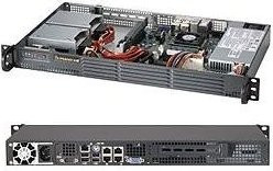 Supermicro SuperChassis CSE-504-203B Gehäuse in Schwarz mit Mini-ITX Unterstützung - Bild 1
