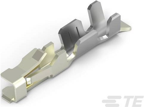 TE Connectivity Steckverbinder 5-2316113-6 aus Messing in Silber - Bild 1
