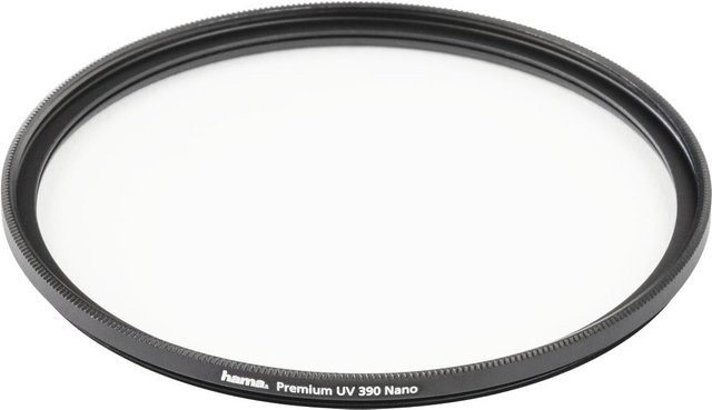 Hama Premium UV 390 Nano Ultraviolett Kamerafilter, transparent, Durchmesser: 7,7 cm - Bild 1