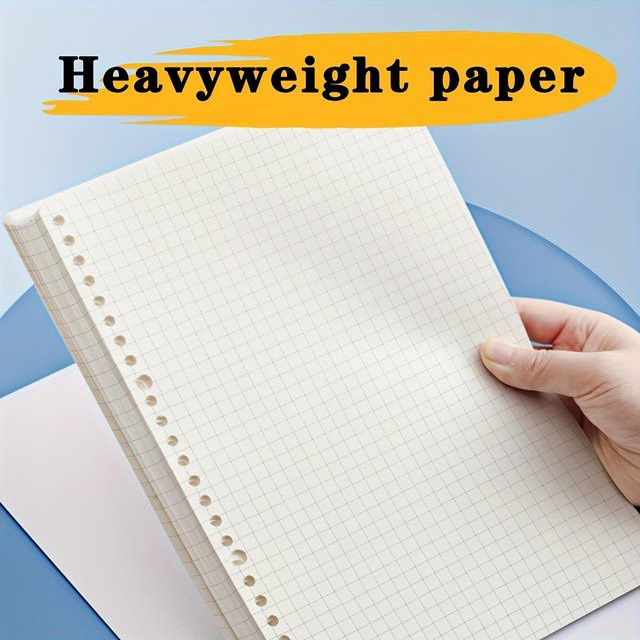 SZwatch Loseblattpapier B5 Gelb, 60 Blatt, Blanko, für Ordner und Tagebücher - Bild 1