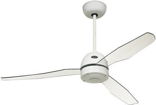 CasaFan Libelle Deckenventilator in Lack-Weiß mit 82W, Durchmesser: 132 cm, Höhe: 32 cm - Bild 1