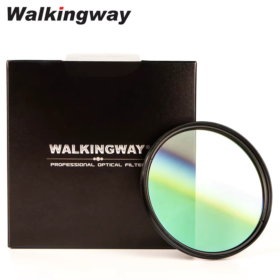 Walking Way GND16 Rundes ND-Filter Set, 4 Stops, HD Optisches Glas mit Soft-Gradient und Beschichtung, Mehrfarbig - Bild 2