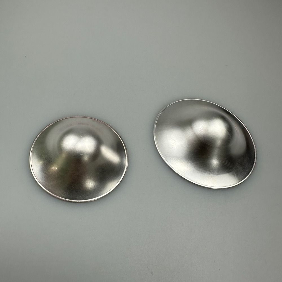 SalhaVigo Stillhütchen in Silber als beruhigende Brustwarzenabdeckungen für das Stillen - Bild 3