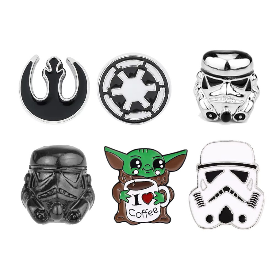 Star Wars Emaille-Pin, Der Mandalorianer Yoda Baby, Bunt - Bild 3
