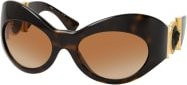 Versace VE 4462 Sonnenbrille Cat Eye, Vollrand, braun, Damen - Bild 1