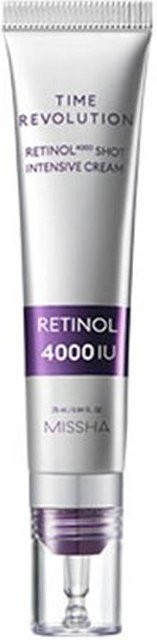 MISSHA Time Revolution Retinol 4000 Shot Intensive Cream, 25 ml, Retinol - Bild 1