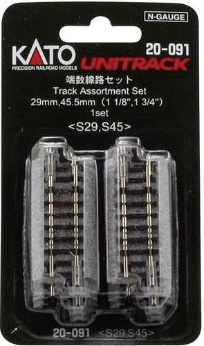 KATO Unitrack Ausgleichsstück 45mm, 1-teiliges Set, 1:160 (Spur N) - Bild 1