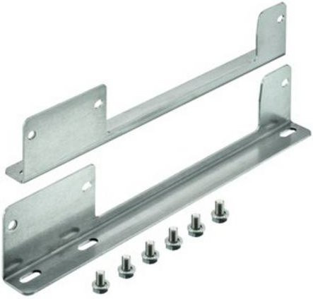 Harting Montageblech lange aus Edelstahl in Silber 09400009925 - Bild 1