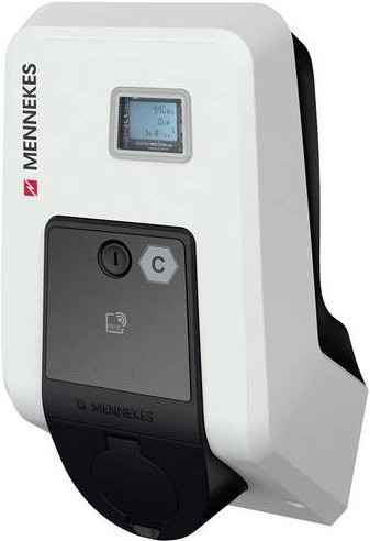 Mennekes Amtron Professional 22 Wallbox Typ 2 Mode 3 22kW RFID in Weiß - Bild 1