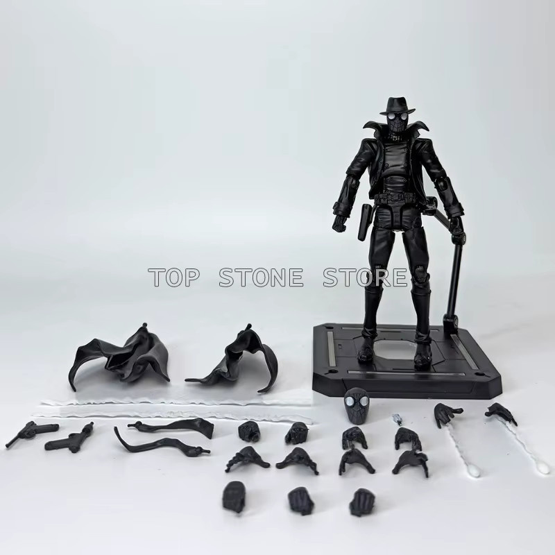Sentinel Toys Marvel Spider-Man Noir Actionfigur, Peter Parker, Sammlerpuppe - Bild 2