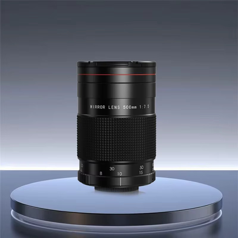 ABKN Teleobjektiv 500mm f/7.5 MF Festbrennweite für Canon Nikon Sony Olympus M43 Pentax in Schwarz - Bild 3