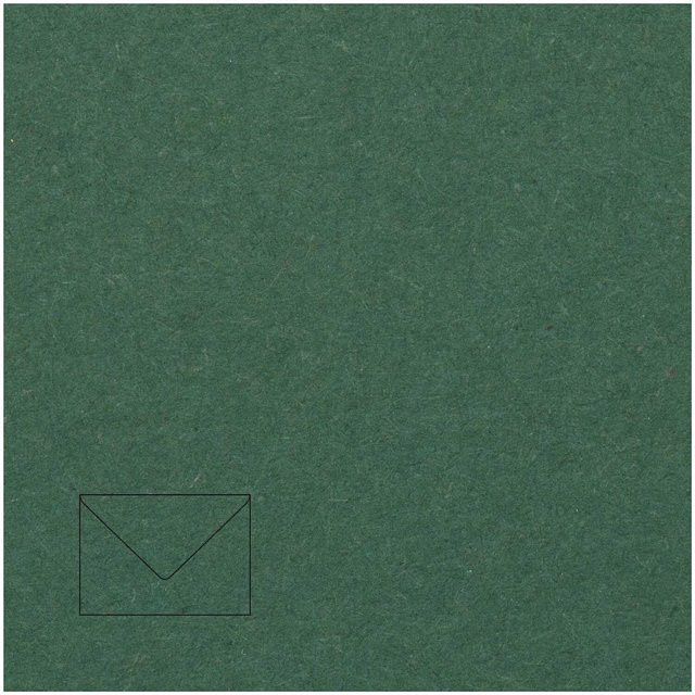 Rico Design Paper Poetry Kuvert Essentials B6 Dunkelgrün, 5 Stück - Bild 1