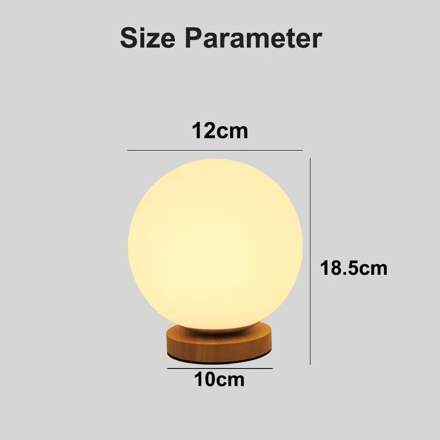 KFV RGB Farbwechsel LED Nachtlicht, USB wiederaufladbare LED Tischlampe für Home Office, Schlafzimmer und Wohnzimmer - Bild 4