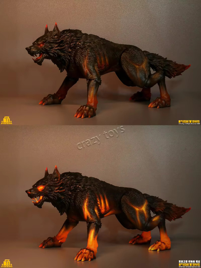 D20Studio Wolf of Glory LAVA, Anime-Actionfigur, 1/12, beweglich - Bild 2