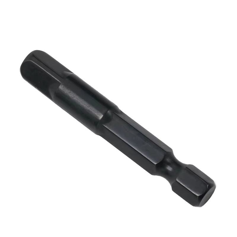 VIBRATITE Bohrer-Steckschlüssel-Adapter 1/4 Zoll mit Sechskantschaft und Vierkant-Verlängerung in Schwarz - Bild 3