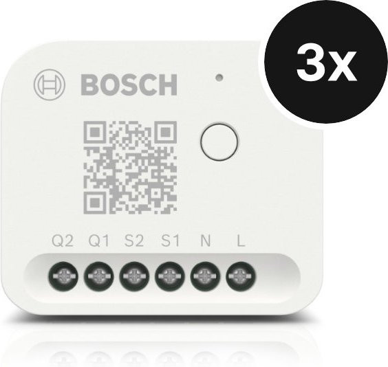 Bosch Smart Home Licht- und Rollladensteuerung II 3er-Set in Weiß - Bild 1