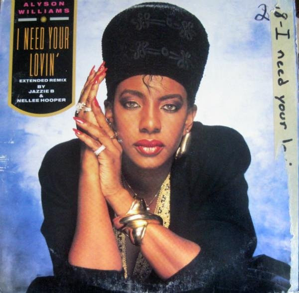 Alyson Williams - I Need Your Lovin' 12-Zoll Vinyl LP, Hip-Hop & R&B, 1989, Brown/Multicolour - Bild 1