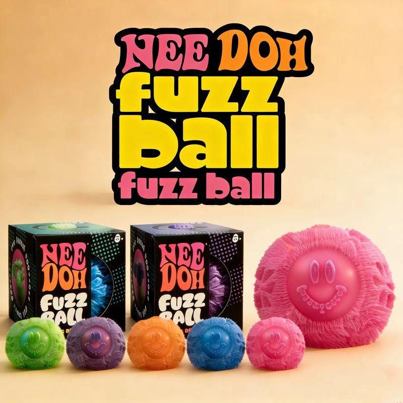 Needoh Fuzz Ball Squishy, Stressabbau-Spielzeug - Bild 3