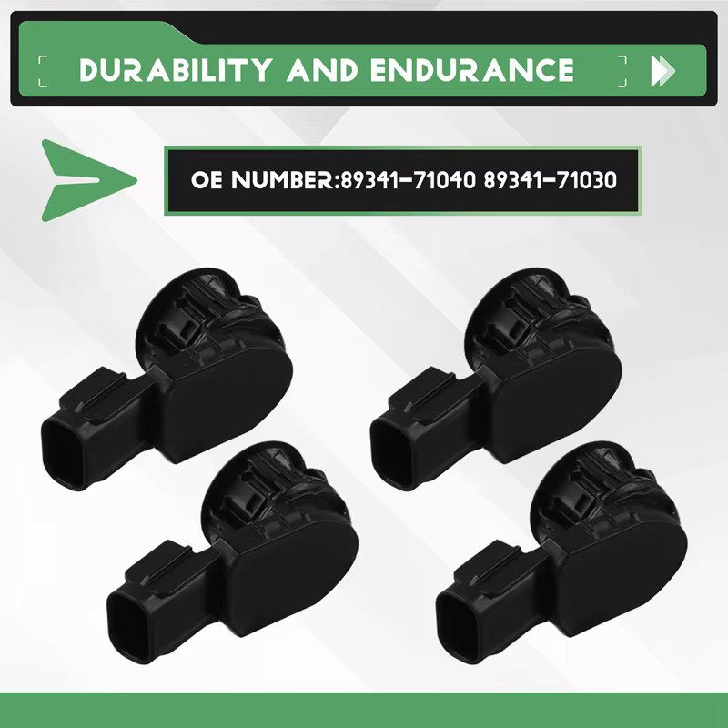 Rückfahrradarsensor Ultraschallsensor für Toyota Hilux Double Cab in Schwarz 89341-71040 - Bild 3