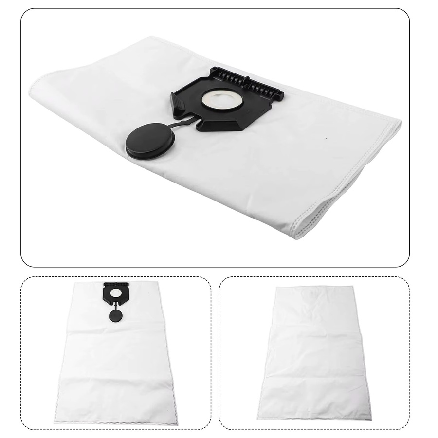 5er Set Staubsaugerbeutel für Karcher 2,889-154,0 NT 30/1, 30 L, DAZZLEEX Ersatzbeutel für Staubsauger Zubehör - Bild 3
