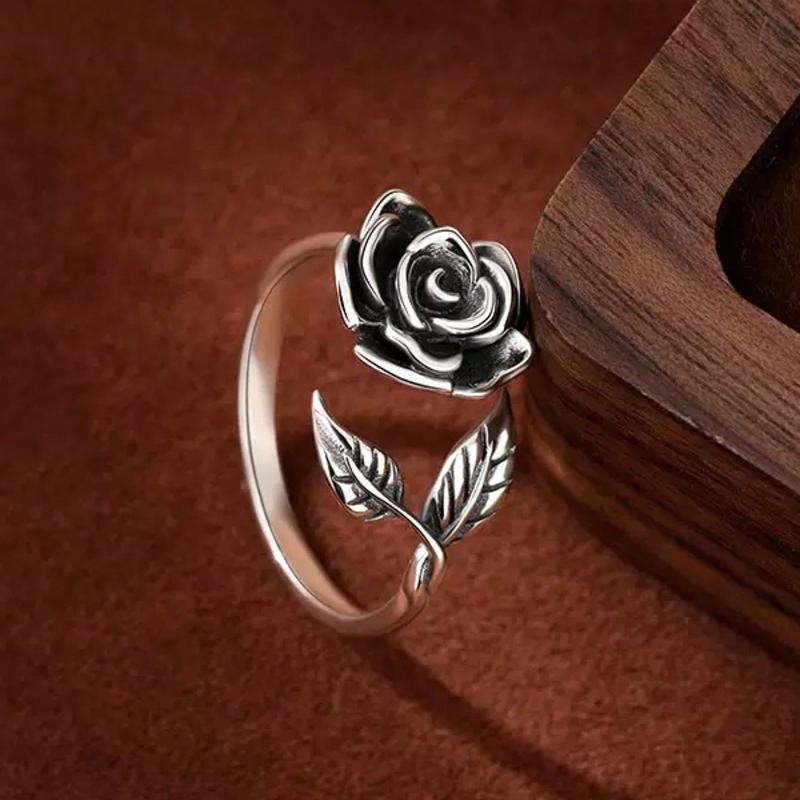 Lucky Star Jewelry Ring, Zinklegierung, Silber, Damen, Verstellbar - Bild 2