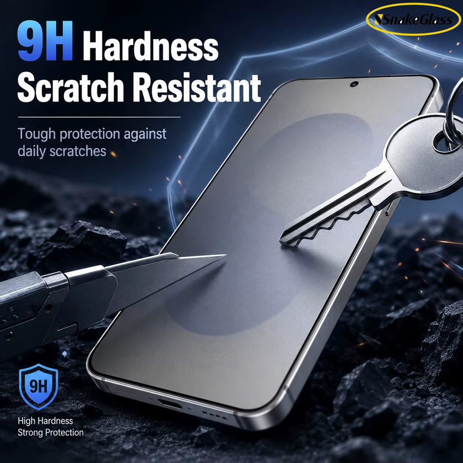 2 Stück Samsung Mattglas Displayschutzfolie mit Anti-Fingerabdruck-Effekt für Galaxy S26 Ultra S25 S24 S23 S22 S21 FE und S25 Edge, transparent - Bild 2