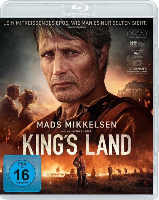 Blu-ray King's Land Film Drama und Romanze mit Mads Mikkelsen und Amanda Collin - Bild 1