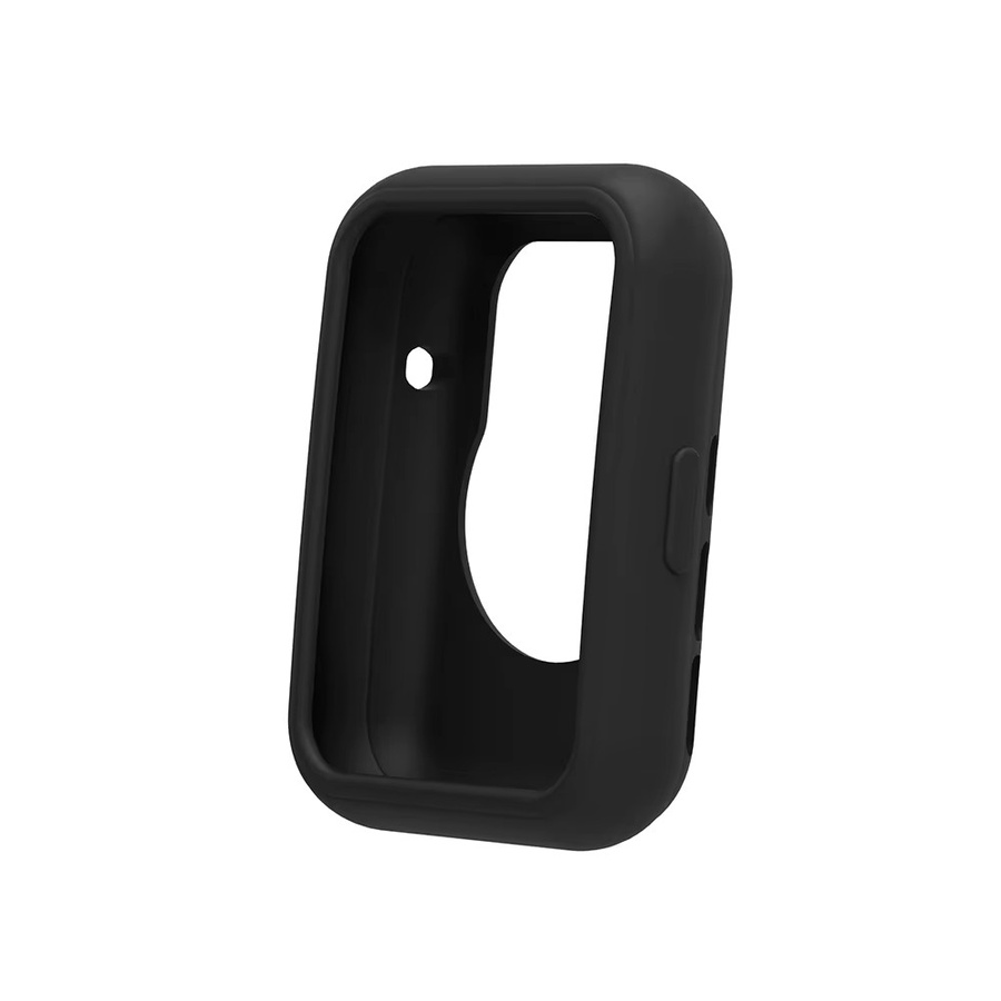 Indekos Silikonhülle und Armband in Schwarz für Huawei Watch Fit 2 - Bild 3