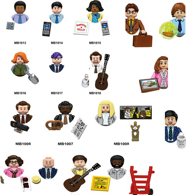 Disney Büro-Themen Cartoon-Bausteine-Set, Sammlerfiguren, Set / Bundle - Bild 1