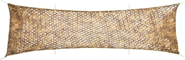 vidaXL Tarnnetz mit Aufbewahrungstasche aus Polyester in Sandfarbe, B: 753 cm, H: 199 cm - Bild 1