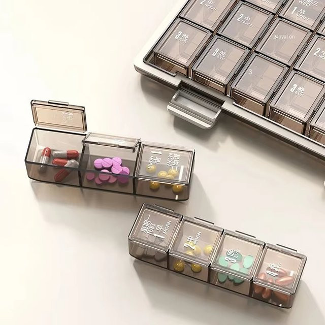 Untior Medikamentenbox, transparent - Bild 1