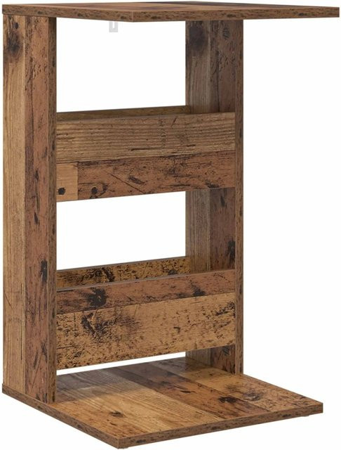 vidaXL Beistelltisch aus Altholz in Braun, modern und rechteckig, B/T/H: 40 x 35 x 60,5 cm - Bild 1