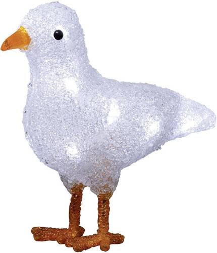 Konstsmide Acryl-Figur Möwe mit integriertem LED in Kaltweiß - Bild 1