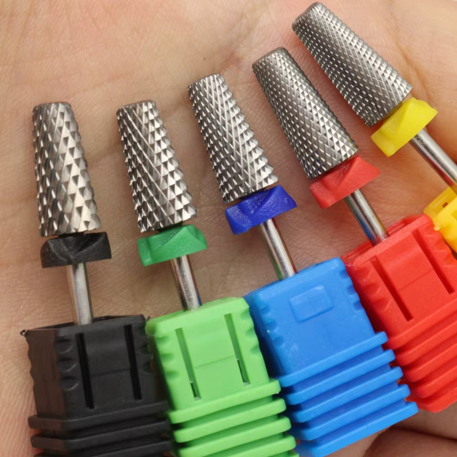 Easy Nail 5-in-1 Kreuzschliff-Wolframkarbid-Nagelbohrer, 2,35 mm Schaft - Bild 4