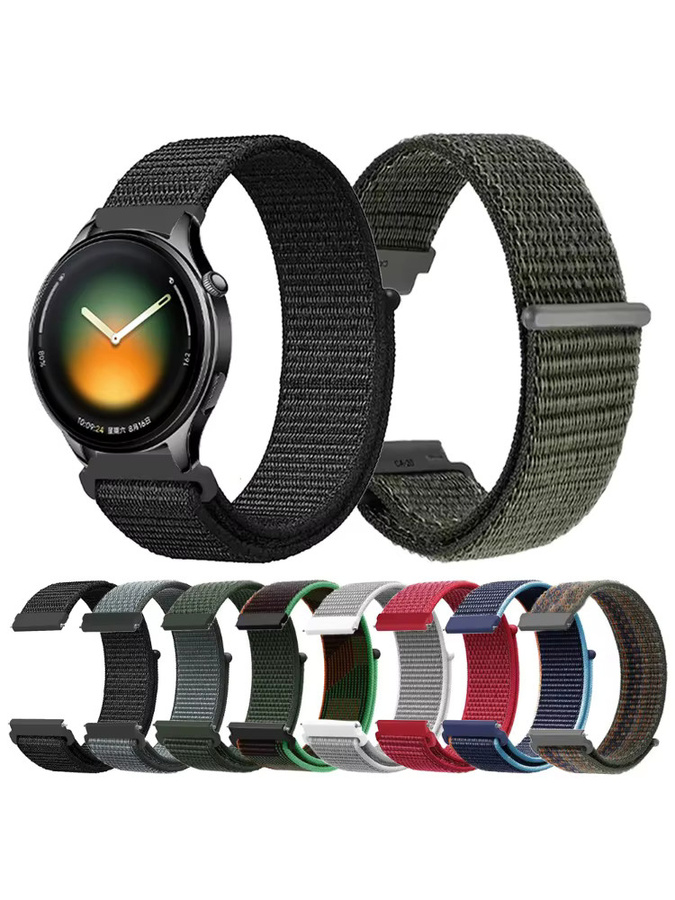 Xiaomi Uhrenarmband Nylon, Schwarz, 22 mm - Bild 7