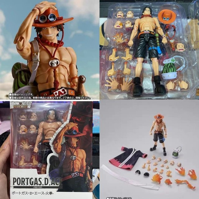 Bandai One Piece Ace Puppe Modell, 17 cm - Bild 1