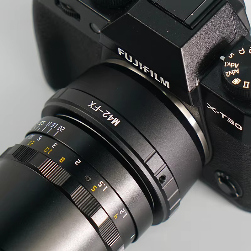 NiYi M42 Kamera-Objektivadapterring in Schwarz für Fujifilm GFX, Nikon Z F und Canon EOS R, M, L Anschluss - Bild 3