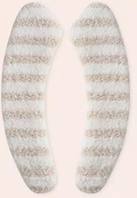 Yiran Furniture Toilettenbezug mit Blumenmuster aus Baumwolle, weich und warm, Farbe: Beige - Bild 1
