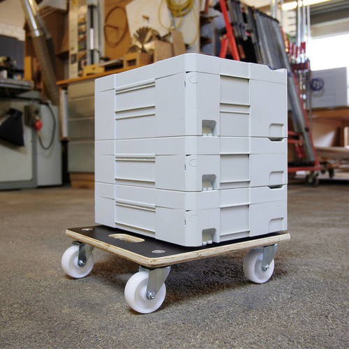 WAGNER SYSTEM Transporthilfe MM in Braun mit einer maximalen Tragfähigkeit von 300 kg, B/H: 38 x 11 cm - Bild 2