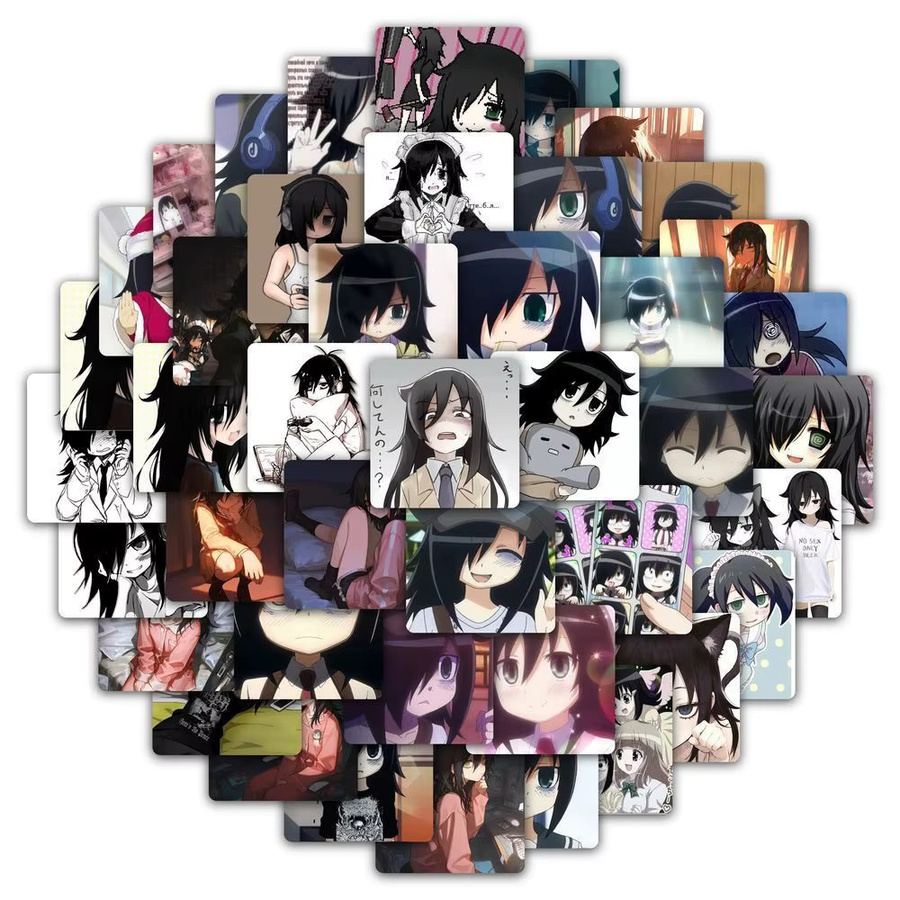 MOLLK Watamote Aufkleber, Mädchen, Bunt / Mehrfarbig, Set / Bundle - Bild 2