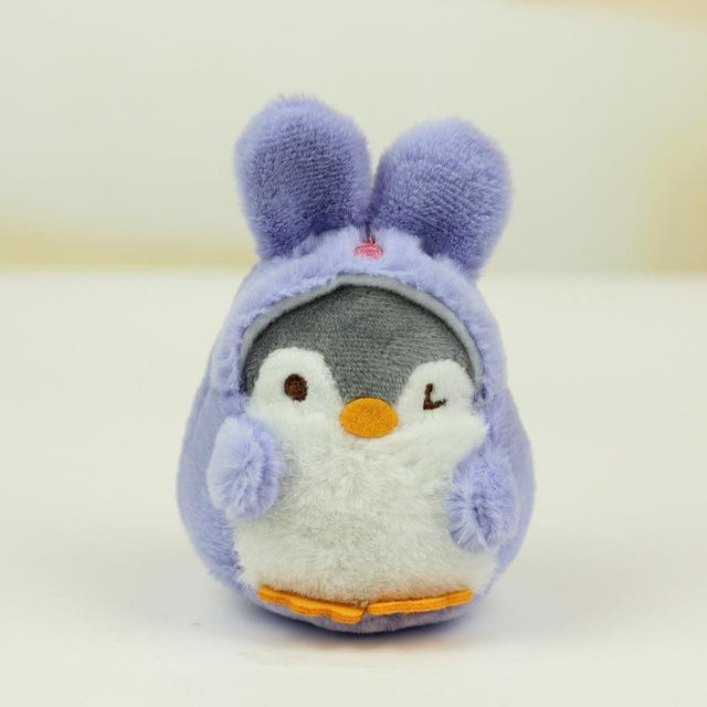 Yiran Health & Beauty Süßer Pinguin Hase Plüsch Anhänger, Puppe, ab 14 Jahren - Bild 1