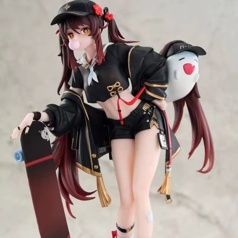 Bandai Genshin Impact Hutao Skateboard Girl Actionfigur, Einzelfigur - Bild 3