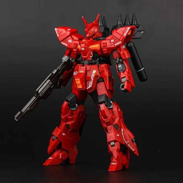 Bandai HG 1/144 Limit Star Varguil Sazabi Prototyp Bael Modellbausatz in Rot - Bild 1