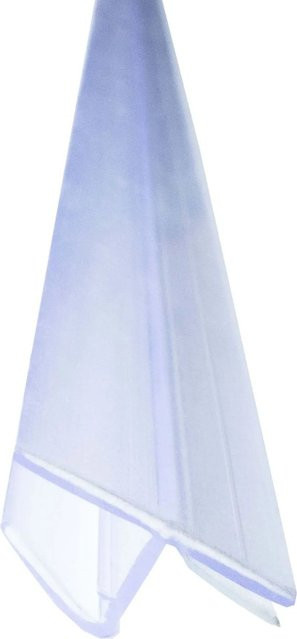 Bagnoxx Duschdichtung 180 Grad Anschlagdichtung für 6 mm Glas, Transparent, 2 m - Bild 1