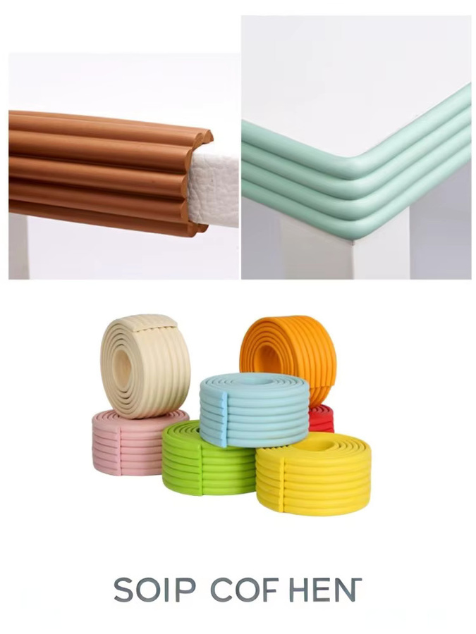 JETTING Kinder-Kollisionsschutzkissen aus Schaumstoff als Tischkantenschutz in Gelb und Multicolour - Bild 3