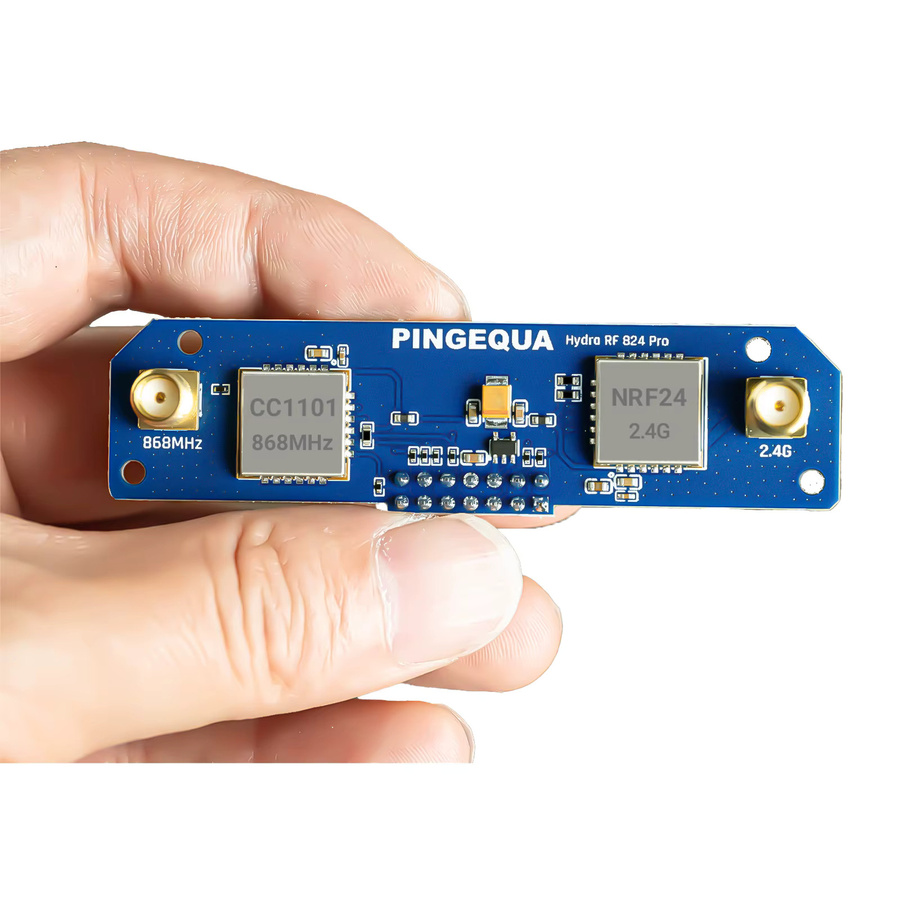 PINGEQUA Hydra RF Cardputer ADV CC1101 & NRF24 Modul für M5Stack, Dual 2,4GHz 868MHz Board, Blau - Bild 2